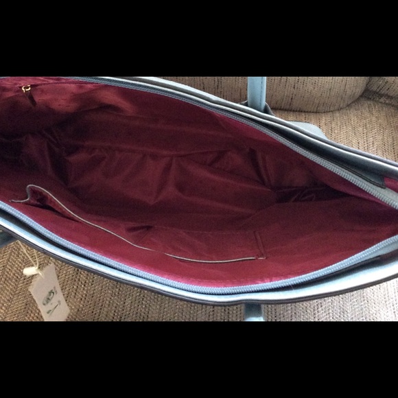 Fashion Textured Tote Gray - Picture 5 of 6